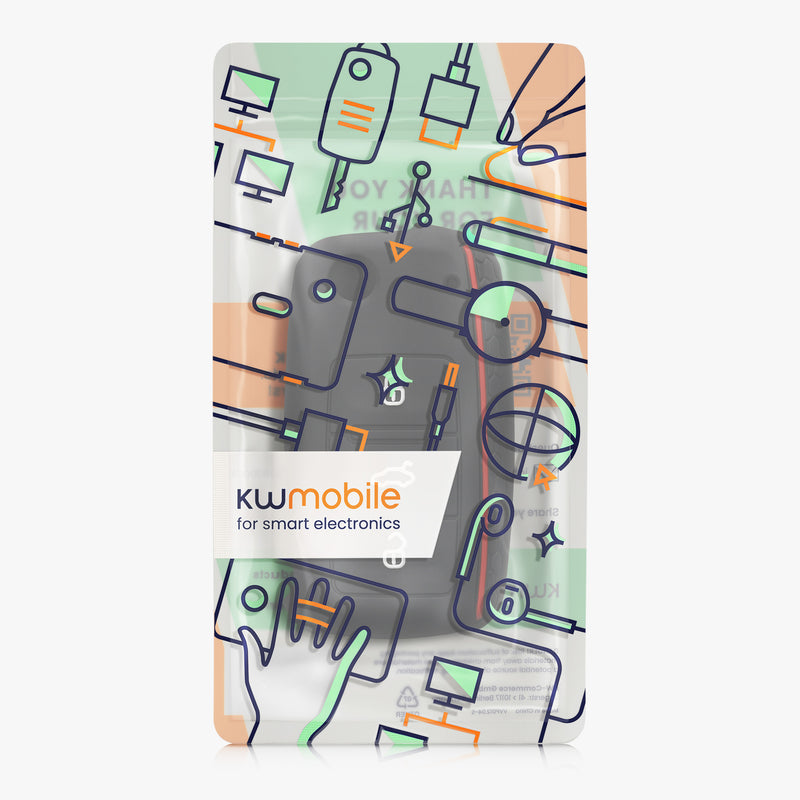 VW Skoda Seat 3-Tasten Autoschlüssel Silikon Schlüsselhülle Don't Touch My Key