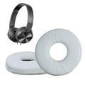 kwmobile 2x Ohr Polster für Sony MDR-ZX110 / MDR-ZX310 Ohrpolster - Ersatz Ohrpolster - Kopfhörer Ersatzteile - Kopfhörer Ersatzpolster für Over Ear Headphones Weiß  