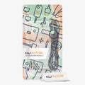 kwmobile Necklace Case kompatibel mit Samsung Galaxy A7 (2018) Hülle
