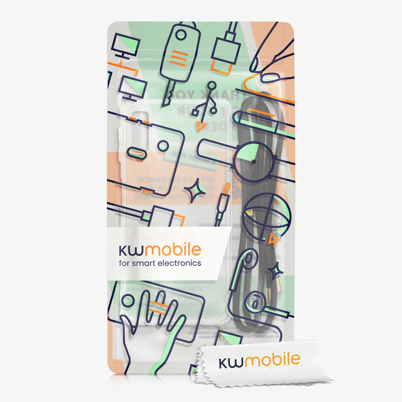 kwmobile Necklace Case kompatibel mit Samsung Galaxy A7 (2018) Hülle