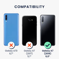 kwmobile Necklace Case kompatibel mit Samsung Galaxy A7 (2018) Hülle