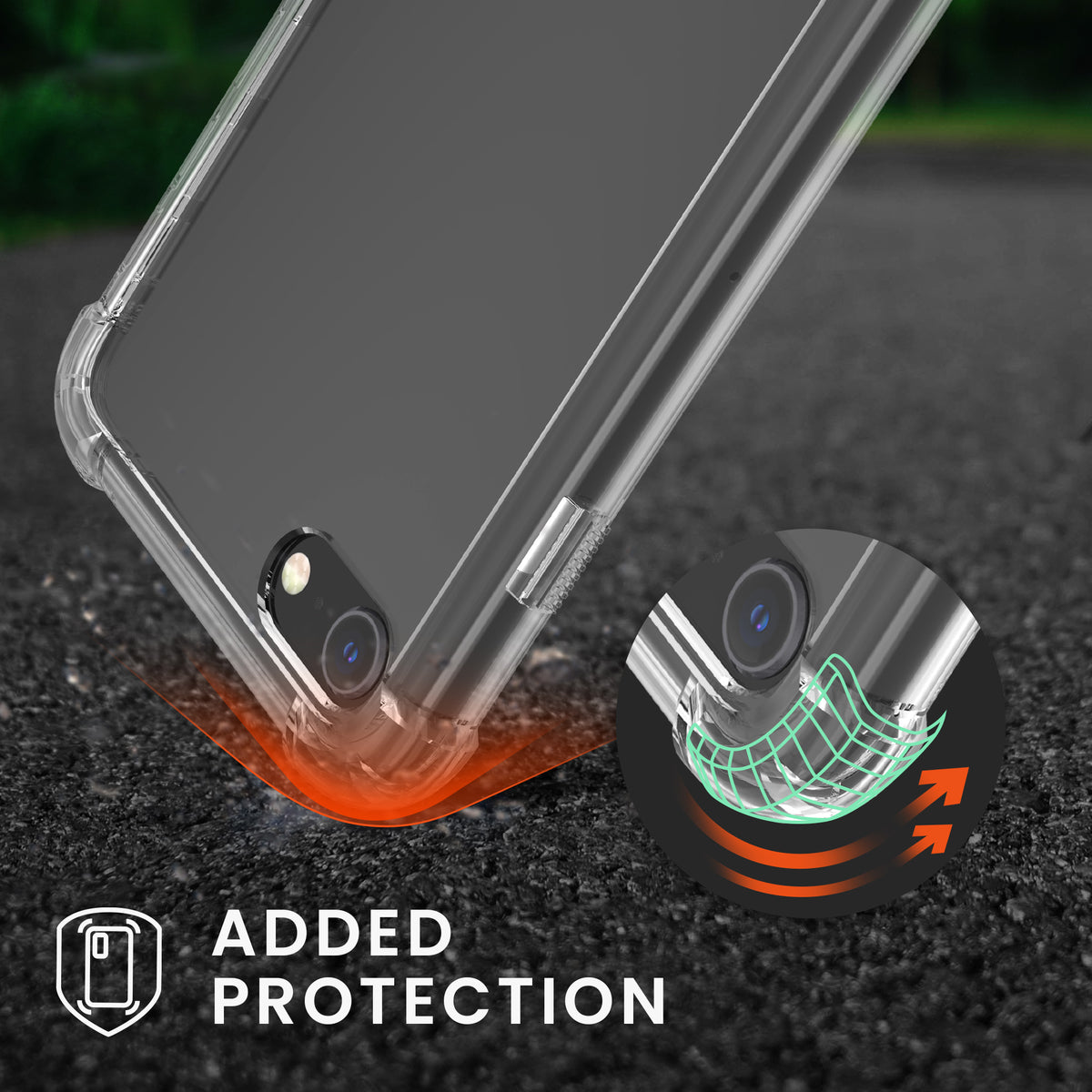 Handykette Silikon Handyhülle für Apple iPhone SE (2022) / iPhone SE (2020) / iPhone 8 / iPhone 7