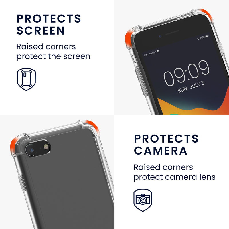 Handykette Silikon Handyhülle für Apple iPhone SE (2022) / iPhone SE (2020) / iPhone 8 / iPhone 7