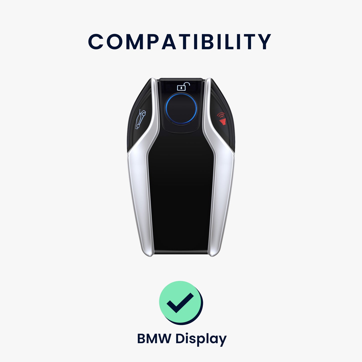 BMW Display Key Autoschlüssel Schlüsselhülle Silikon