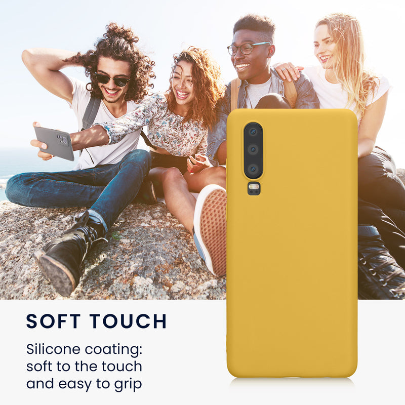 kwmobile Handyhülle für Huawei P30 Hülle - Kabelloses Laden - Schutzhülle Cover