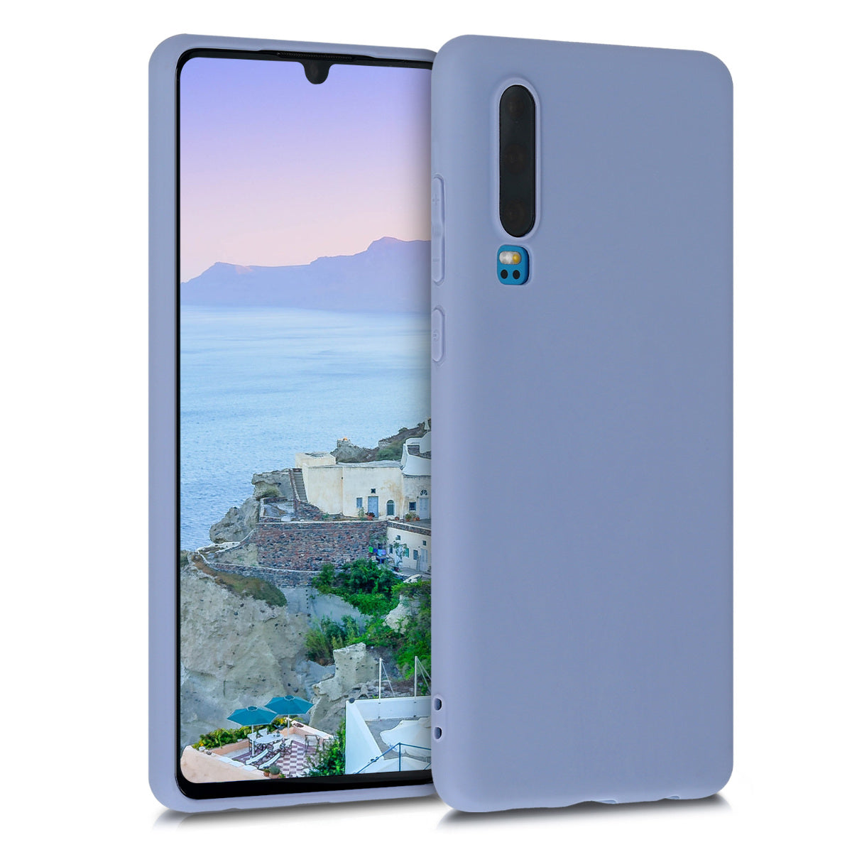 kwmobile Handyhülle für Huawei P30 Hülle - Kabelloses Laden - Schutzhülle Cover