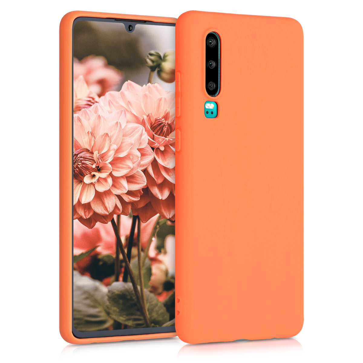 kwmobile Handyhülle für Huawei P30 Hülle - Kabelloses Laden - Schutzhülle Cover