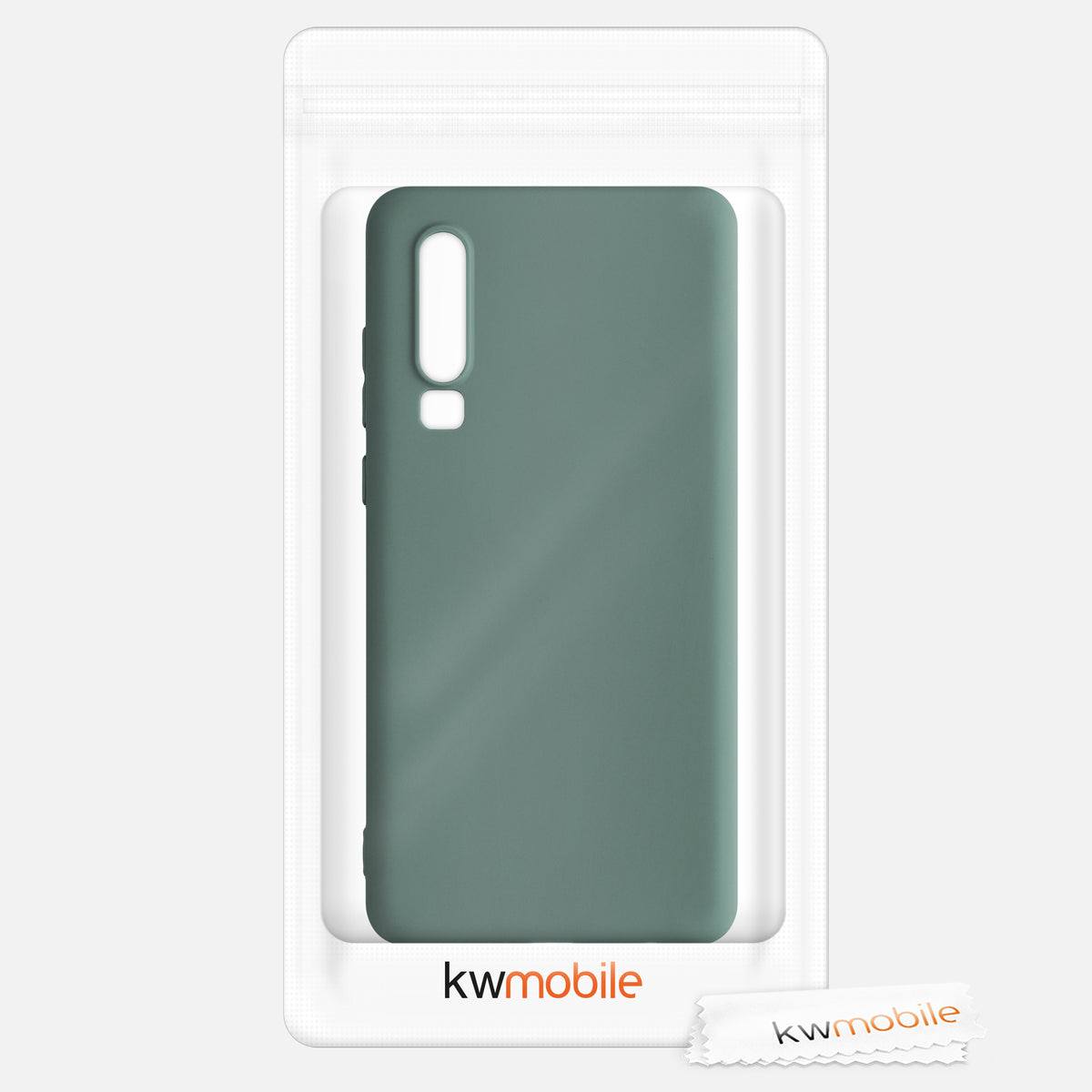 kwmobile Handyhülle für Huawei P30 Hülle - Kabelloses Laden - Schutzhülle Cover