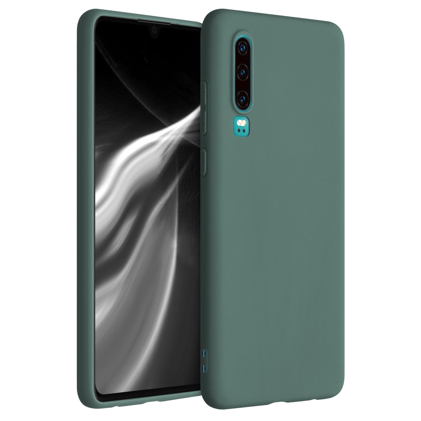 kwmobile Handyhülle für Huawei P30 Hülle - Kabelloses Laden - Schutzhülle Cover