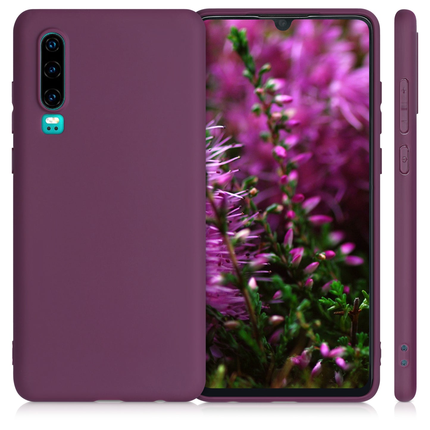 kwmobile Handyhülle für Huawei P30 Hülle - Kabelloses Laden - Schutzhülle Cover