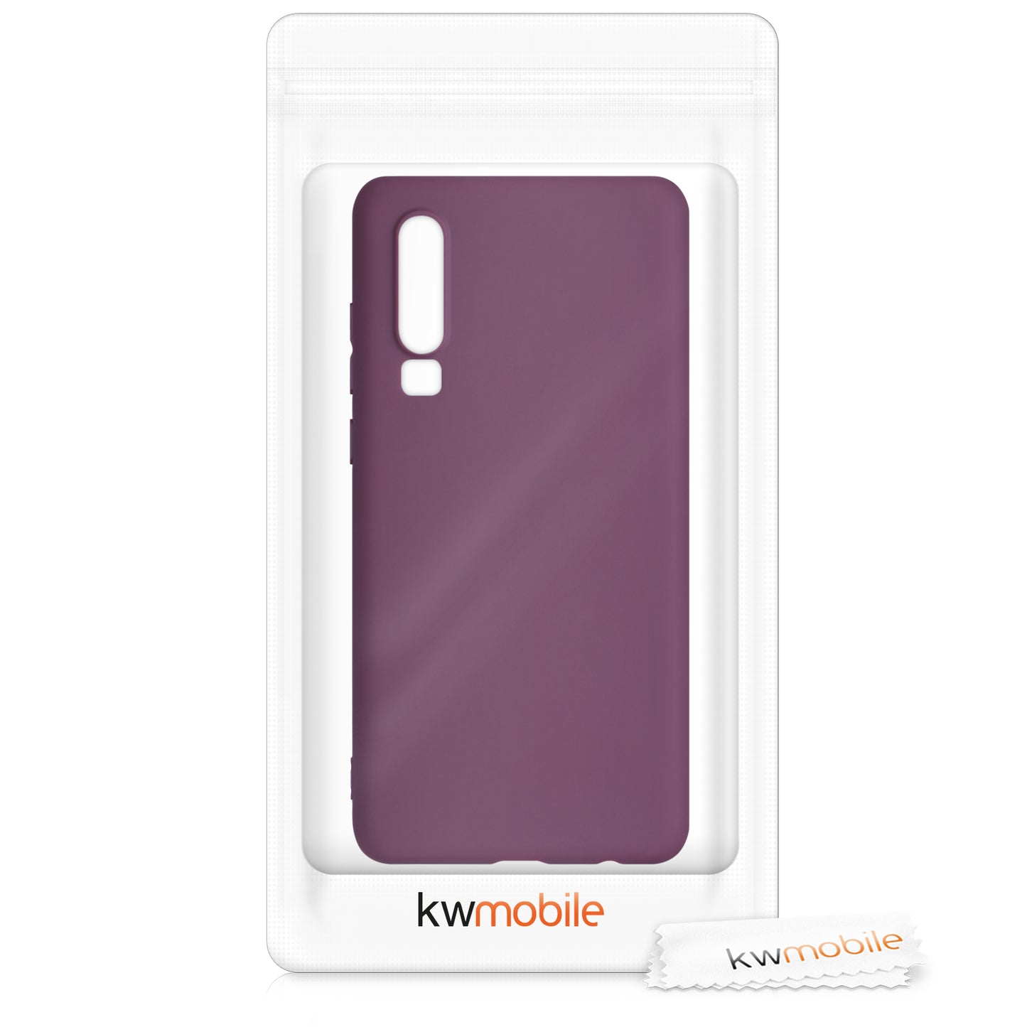 kwmobile Handyhülle für Huawei P30 Hülle - Kabelloses Laden - Schutzhülle Cover