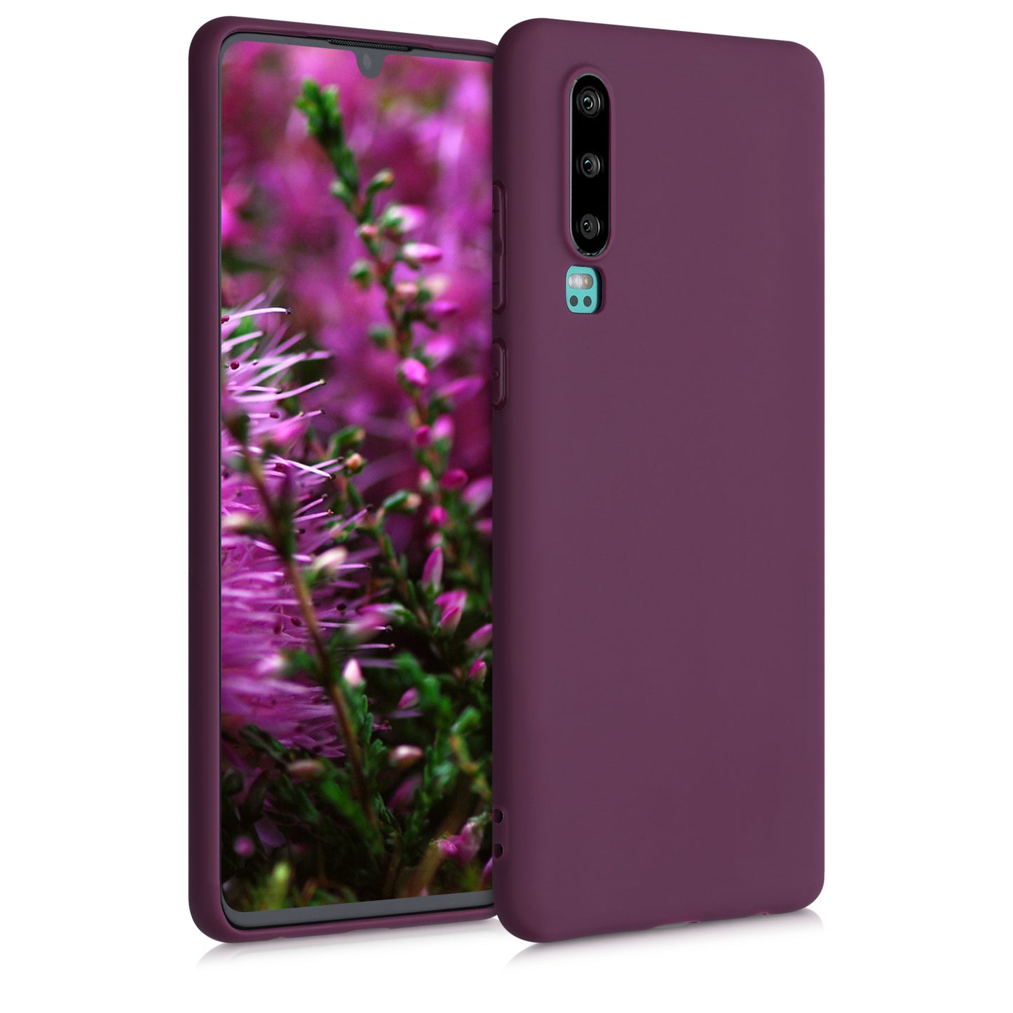 kwmobile Handyhülle für Huawei P30 Hülle - Kabelloses Laden - Schutzhülle Cover