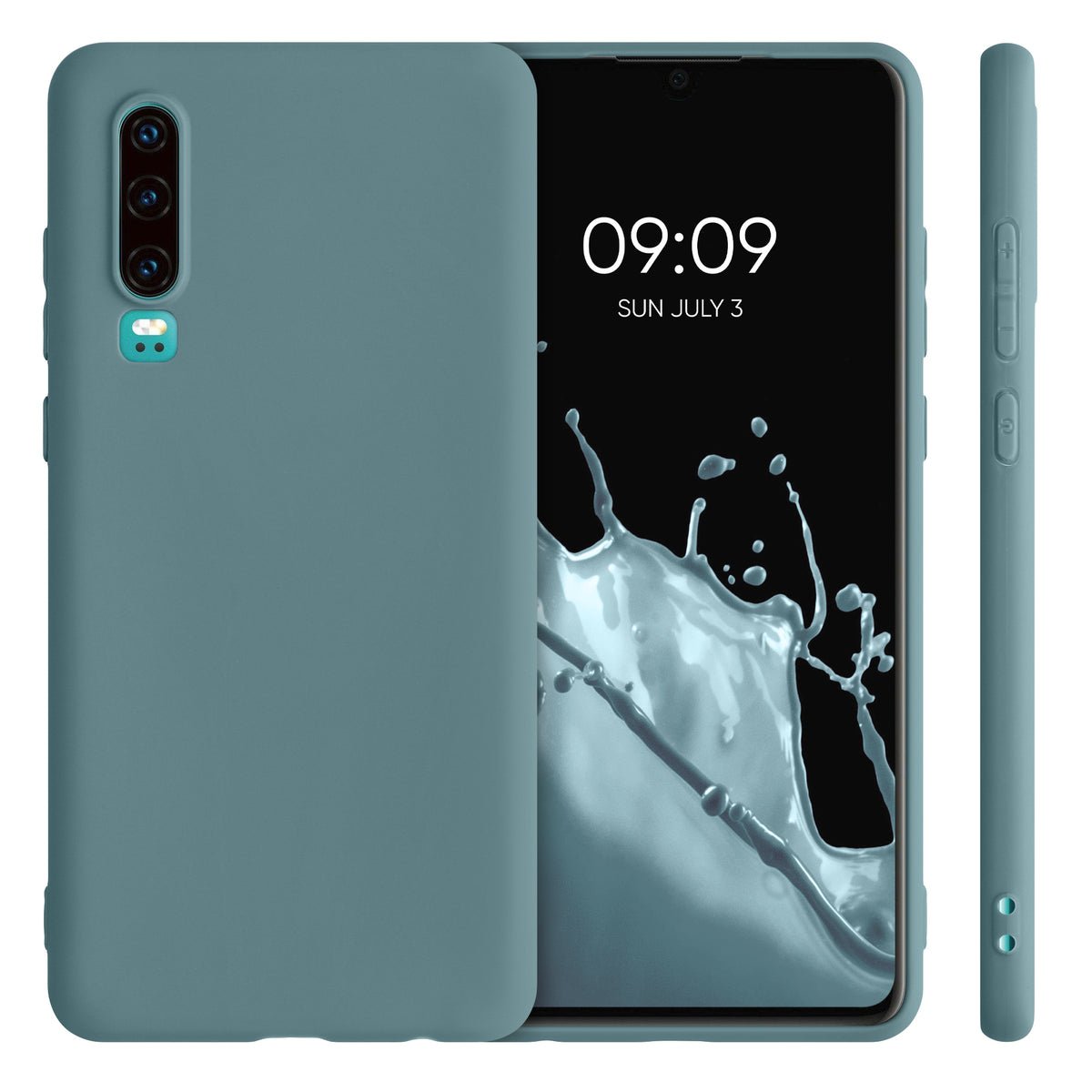 kwmobile Handyhülle für Huawei P30 Hülle - Kabelloses Laden - Schutzhülle Cover