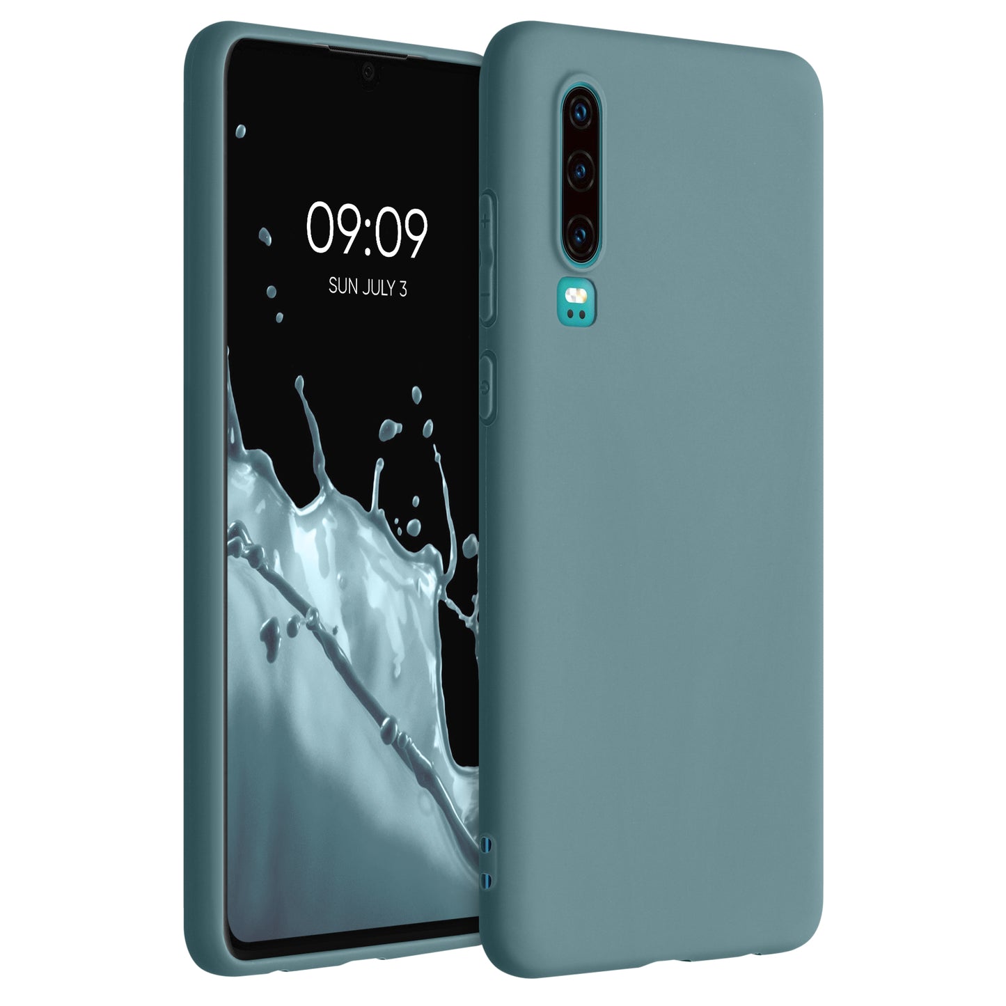 kwmobile Handyhülle für Huawei P30 Hülle - Kabelloses Laden - Schutzhülle Cover