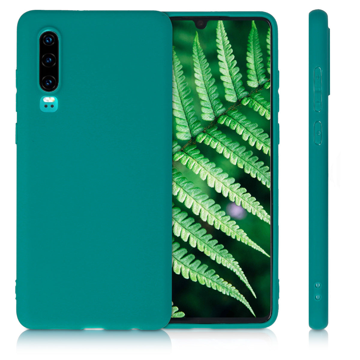 kwmobile Handyhülle für Huawei P30 Hülle - Kabelloses Laden - Schutzhülle Cover