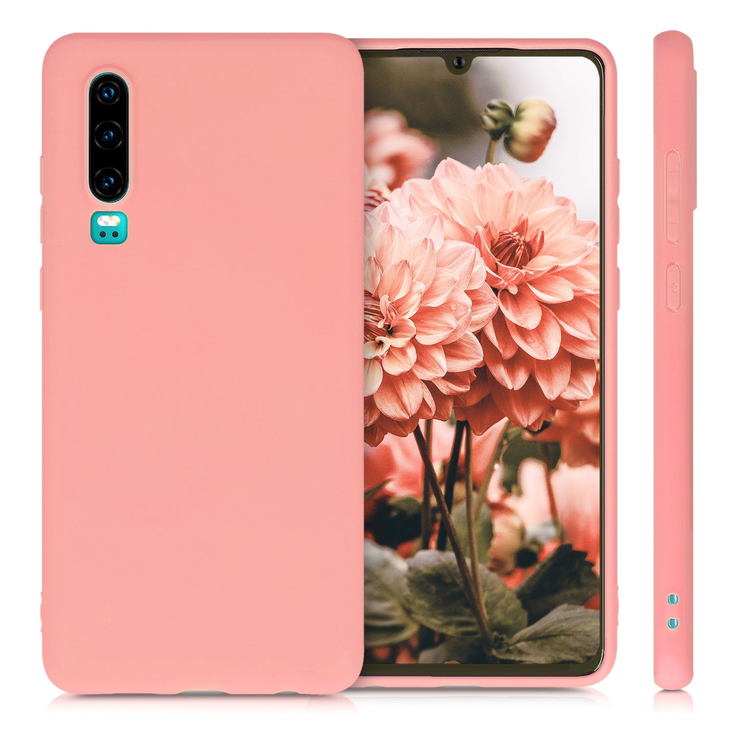 kwmobile Handyhülle für Huawei P30 Hülle - Kabelloses Laden - Schutzhülle Cover