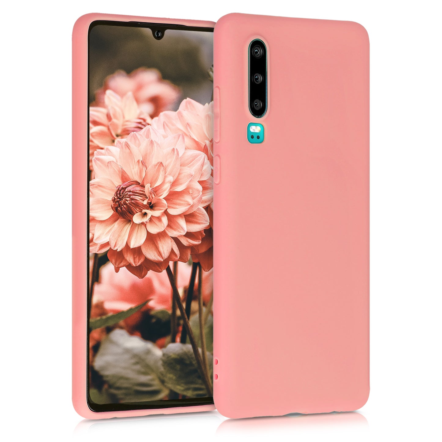 kwmobile Handyhülle für Huawei P30 Hülle - Kabelloses Laden - Schutzhülle Cover