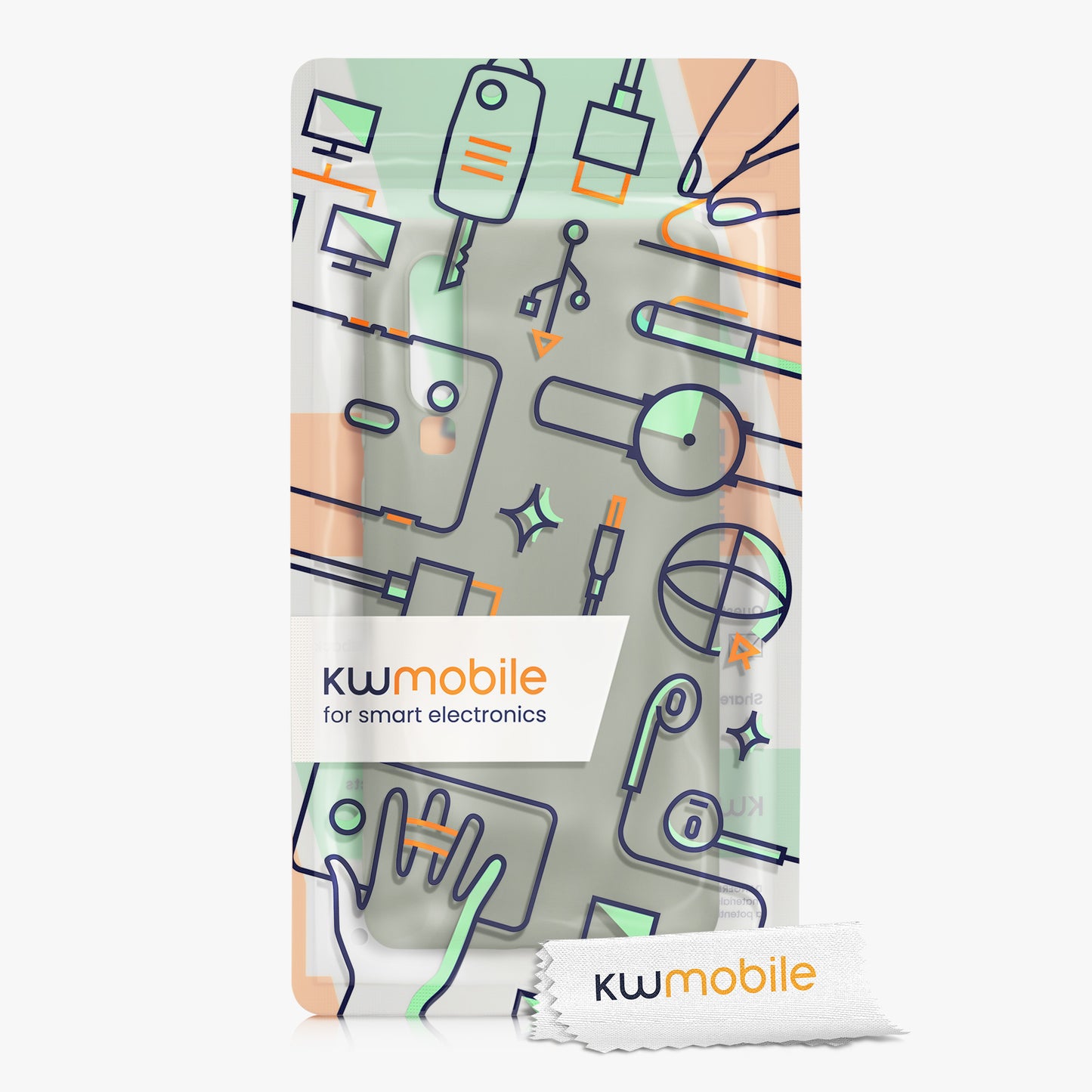 kwmobile Handyhülle für Huawei P30 Hülle - Kabelloses Laden - Schutzhülle Cover