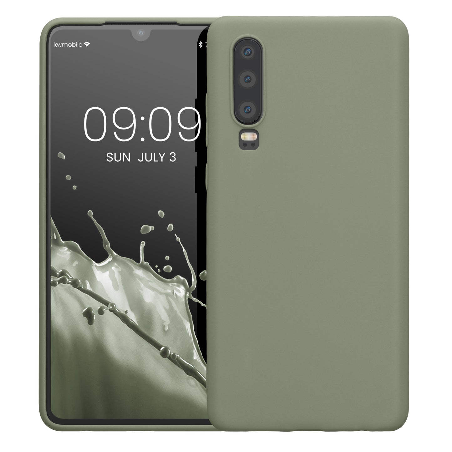 kwmobile Handyhülle für Huawei P30 Hülle - Kabelloses Laden - Schutzhülle Cover