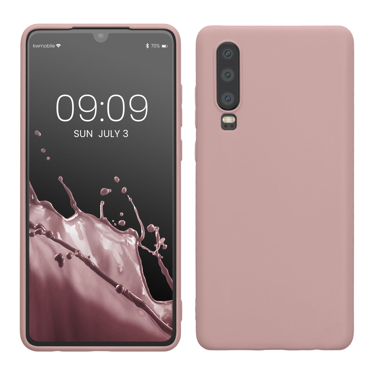 kwmobile Handyhülle für Huawei P30 Hülle - Kabelloses Laden - Schutzhülle Cover