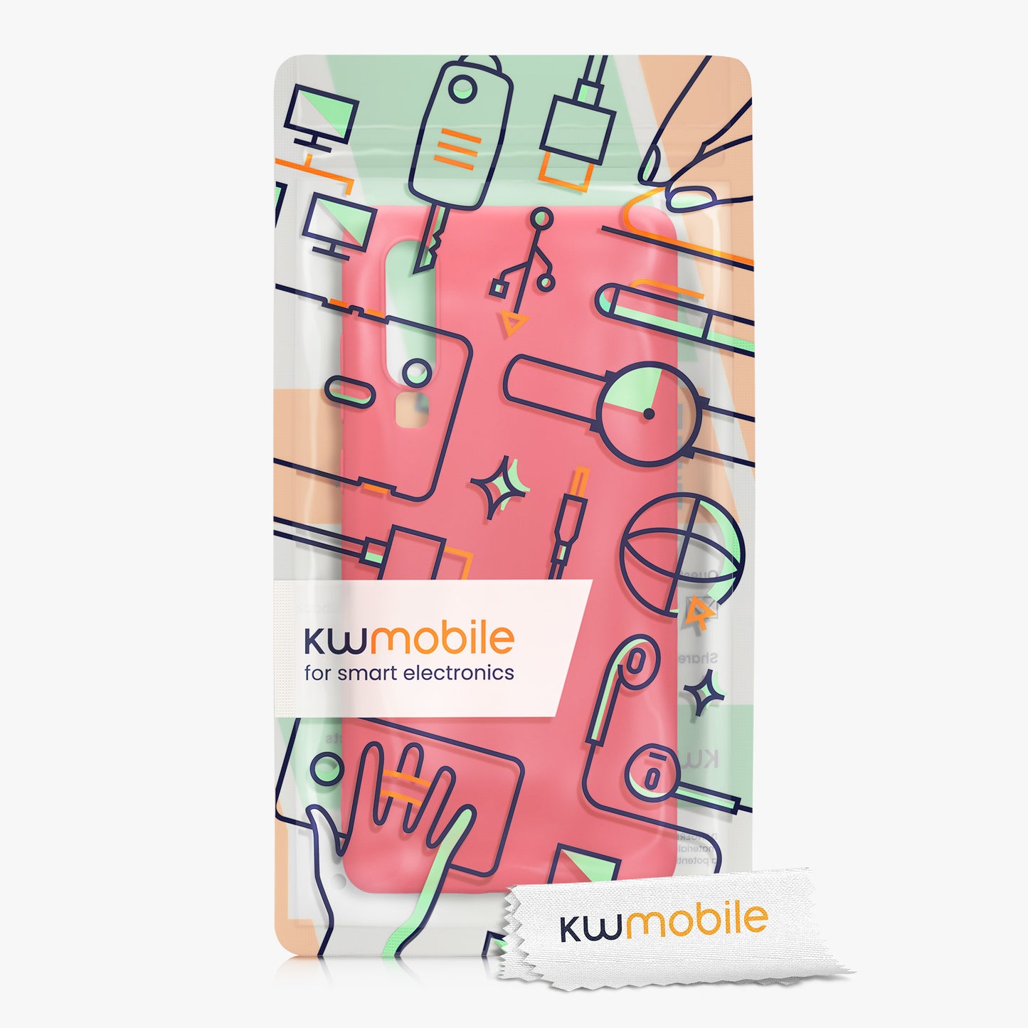 kwmobile Handyhülle für Huawei P30 Hülle - Kabelloses Laden - Schutzhülle Cover