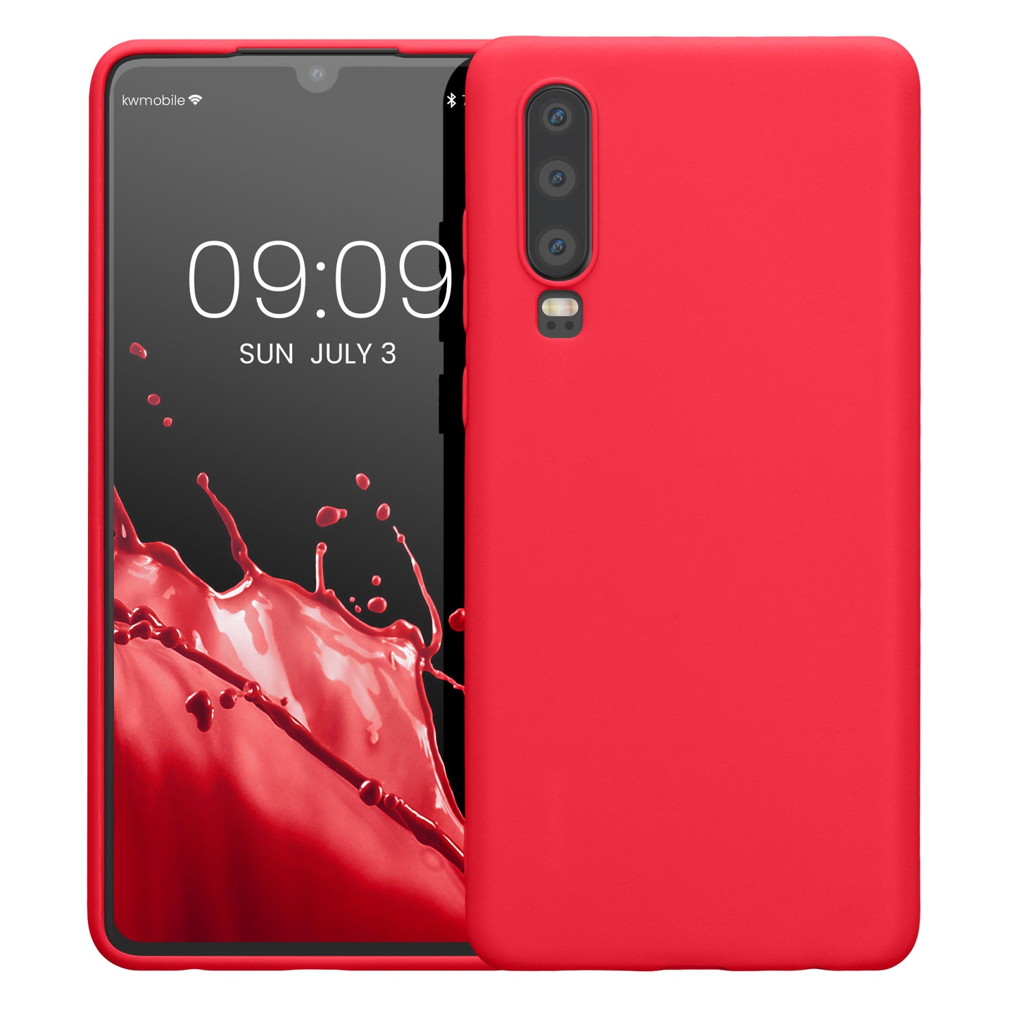 kwmobile Handyhülle für Huawei P30 Hülle - Kabelloses Laden - Schutzhülle Cover