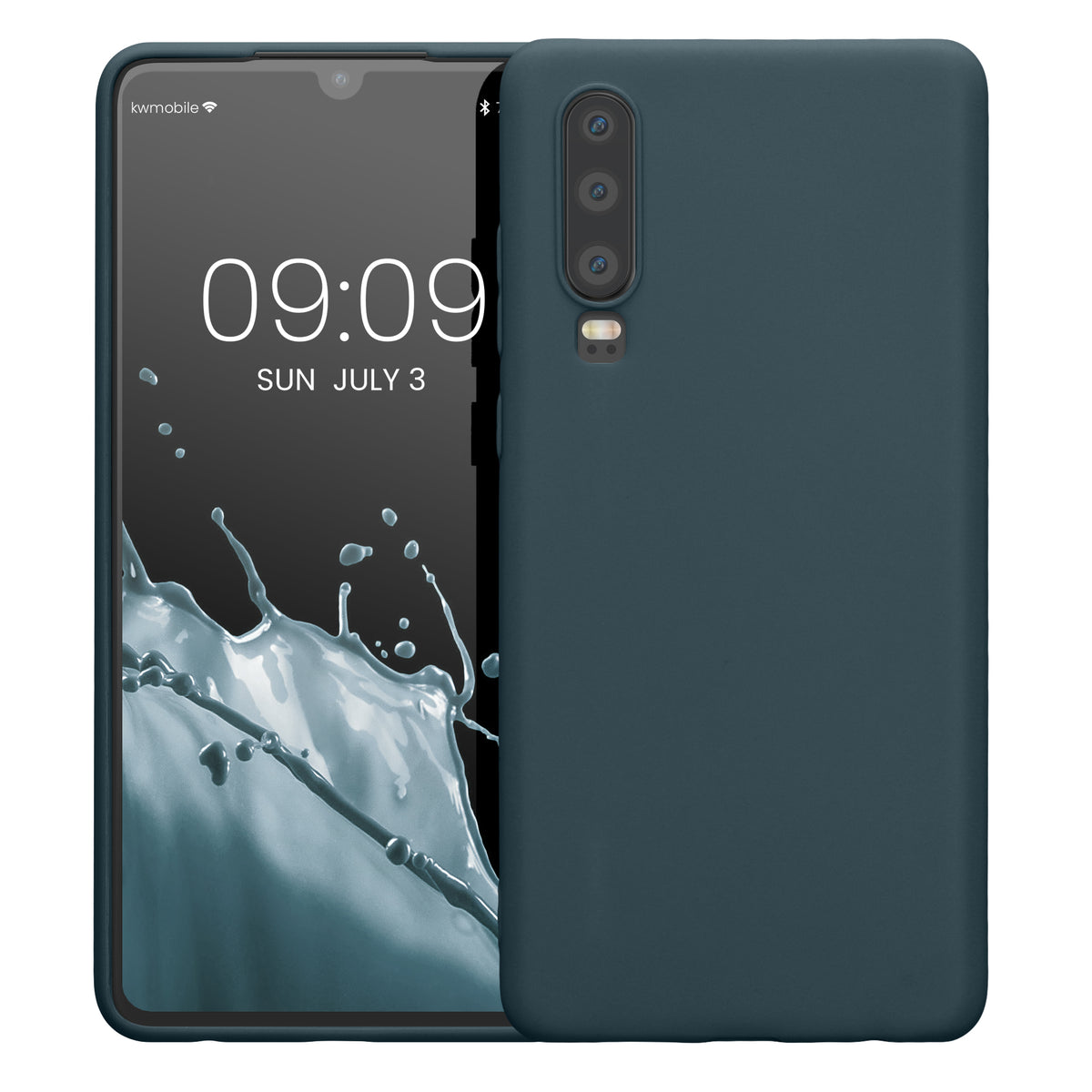 kwmobile Handyhülle für Huawei P30 Hülle - Kabelloses Laden - Schutzhülle Cover