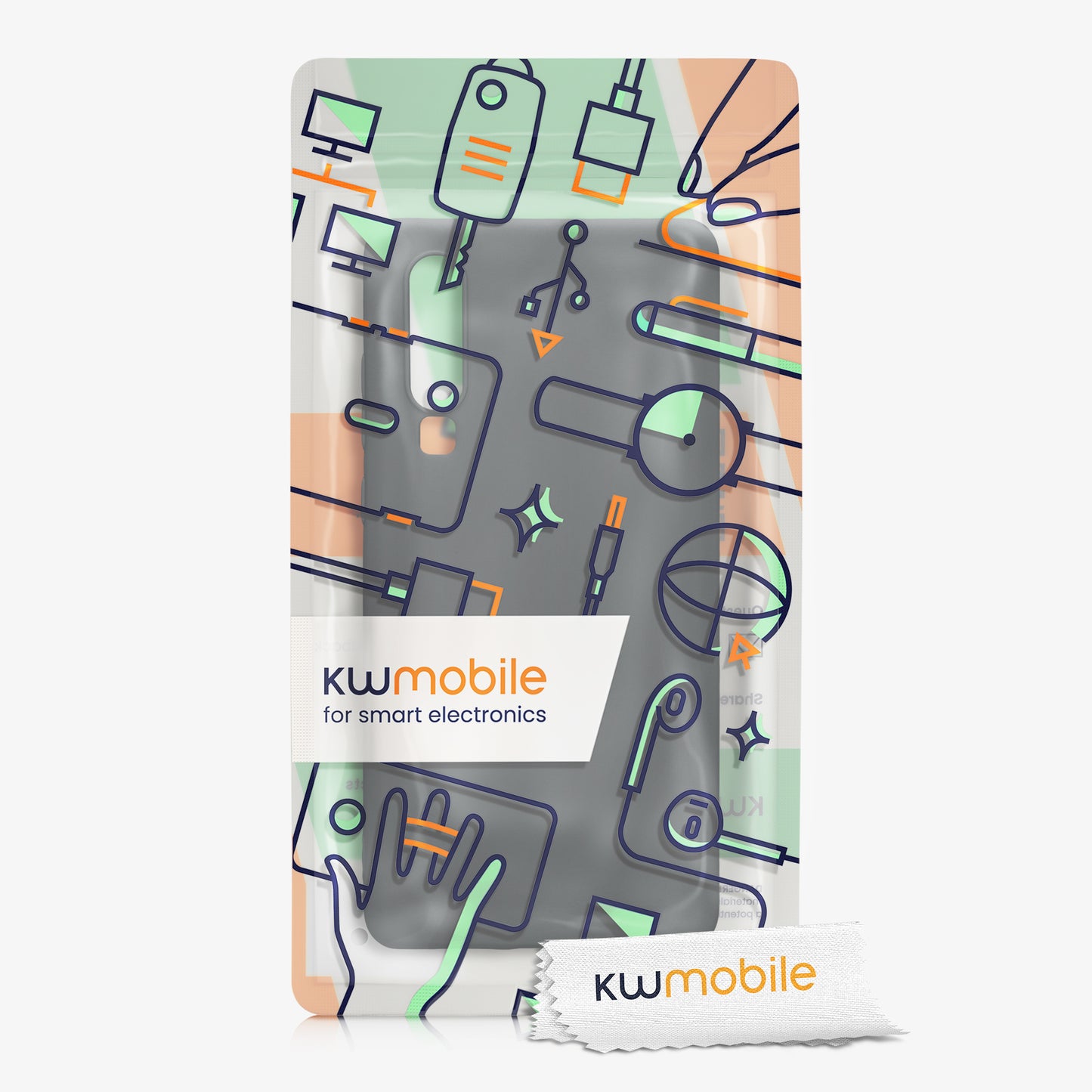kwmobile Handyhülle für Huawei P30 Hülle - Kabelloses Laden - Schutzhülle Cover
