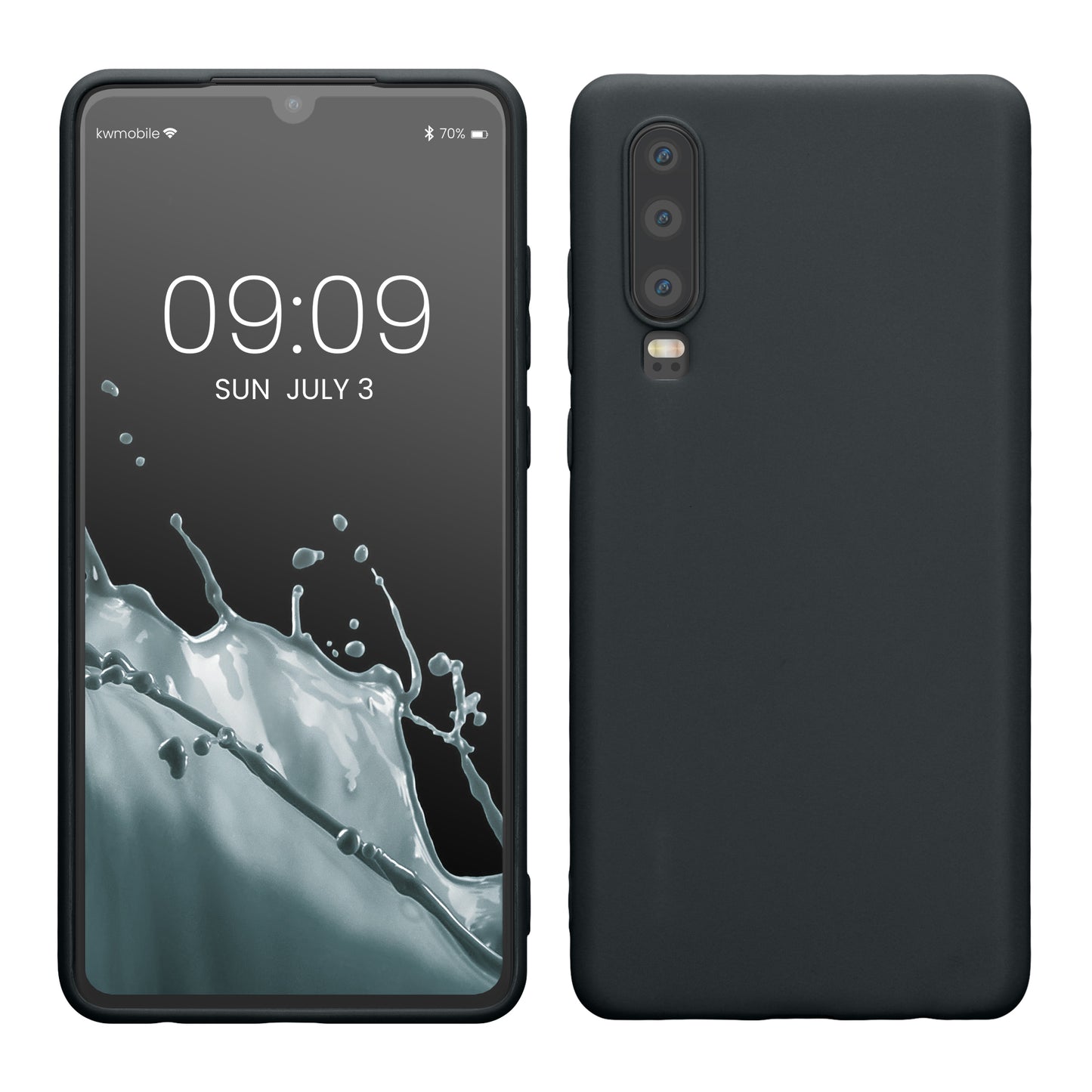 kwmobile Handyhülle für Huawei P30 Hülle - Kabelloses Laden - Schutzhülle Cover
