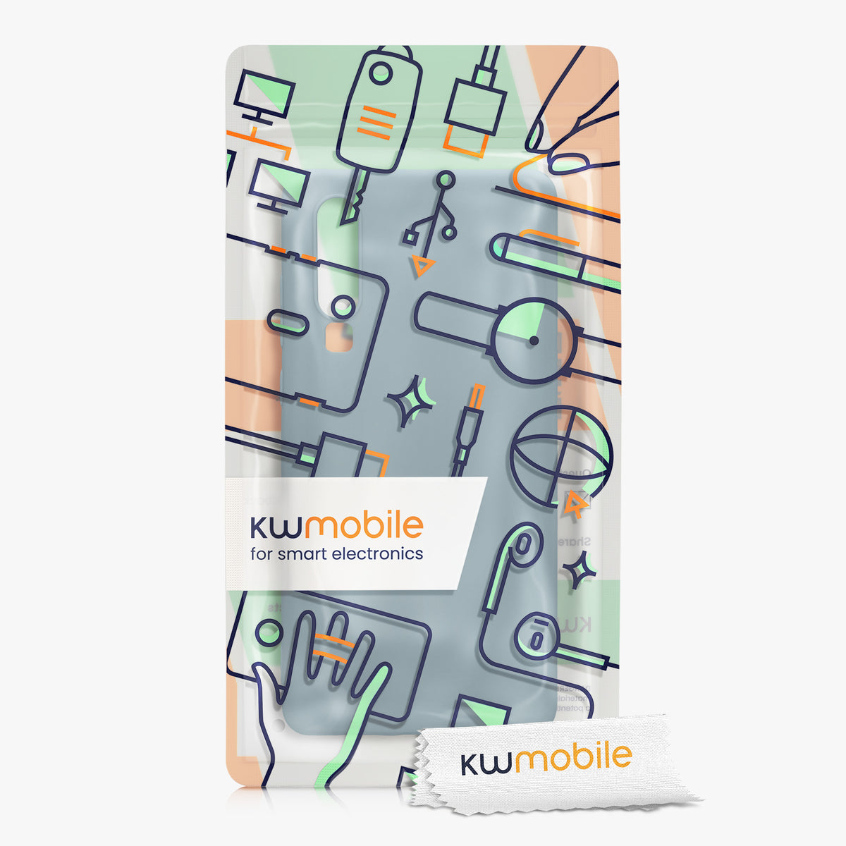 kwmobile Handyhülle für Huawei P30 Hülle - Kabelloses Laden - Schutzhülle Cover