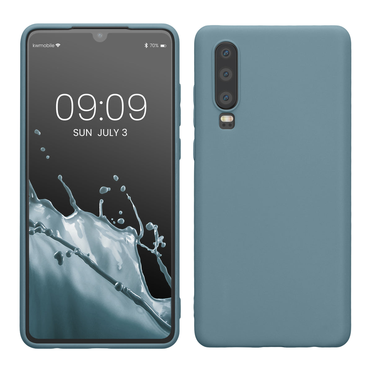kwmobile Handyhülle für Huawei P30 Hülle - Kabelloses Laden - Schutzhülle Cover