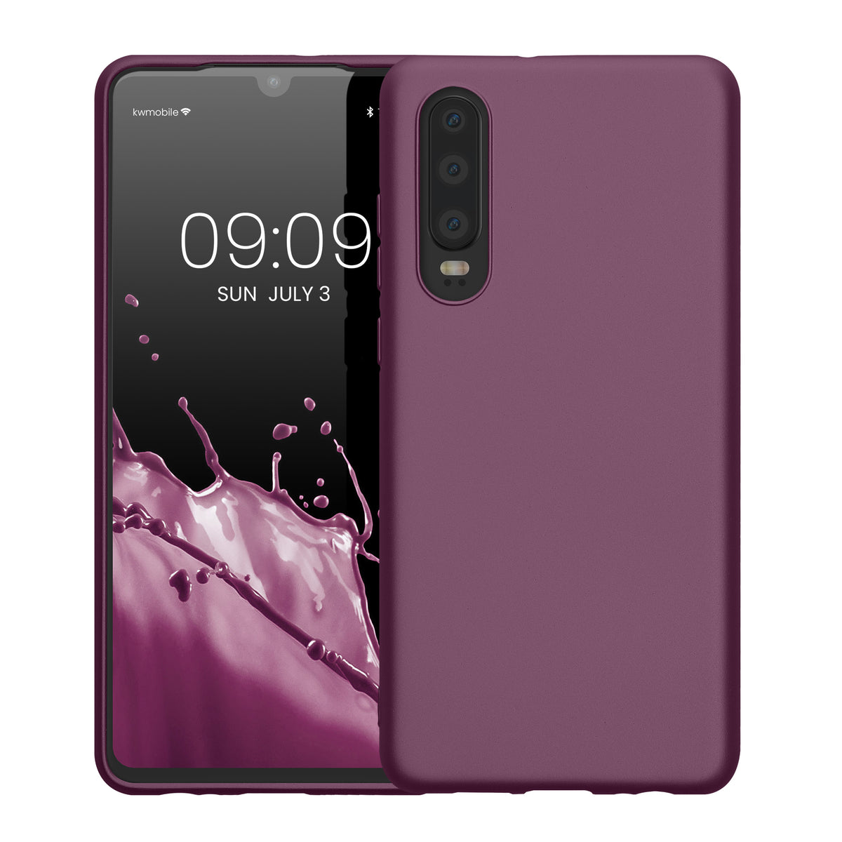 kwmobile Handyhülle für Huawei P30 Hülle - Silikon Case - Schutzhülle Cover