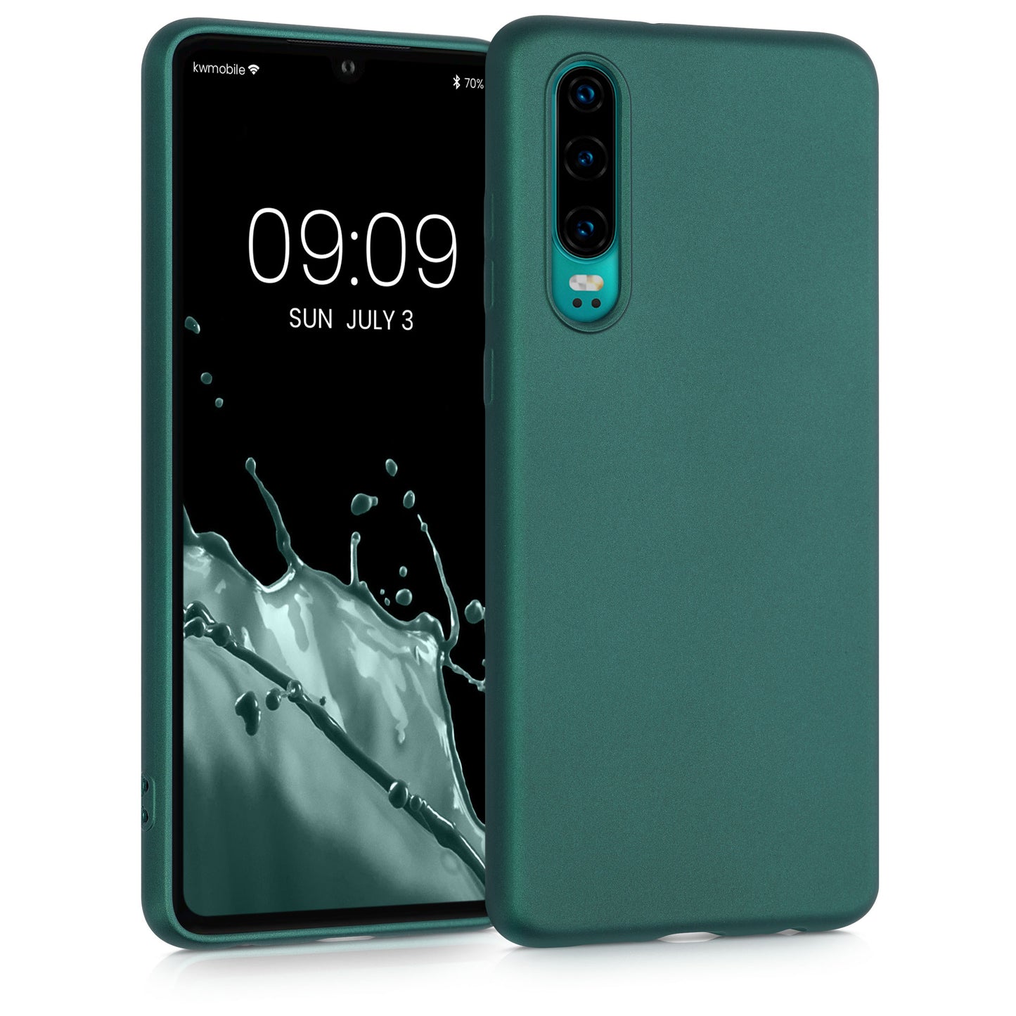 kwmobile Handyhülle für Huawei P30 Hülle - Silikon Case - Schutzhülle Cover