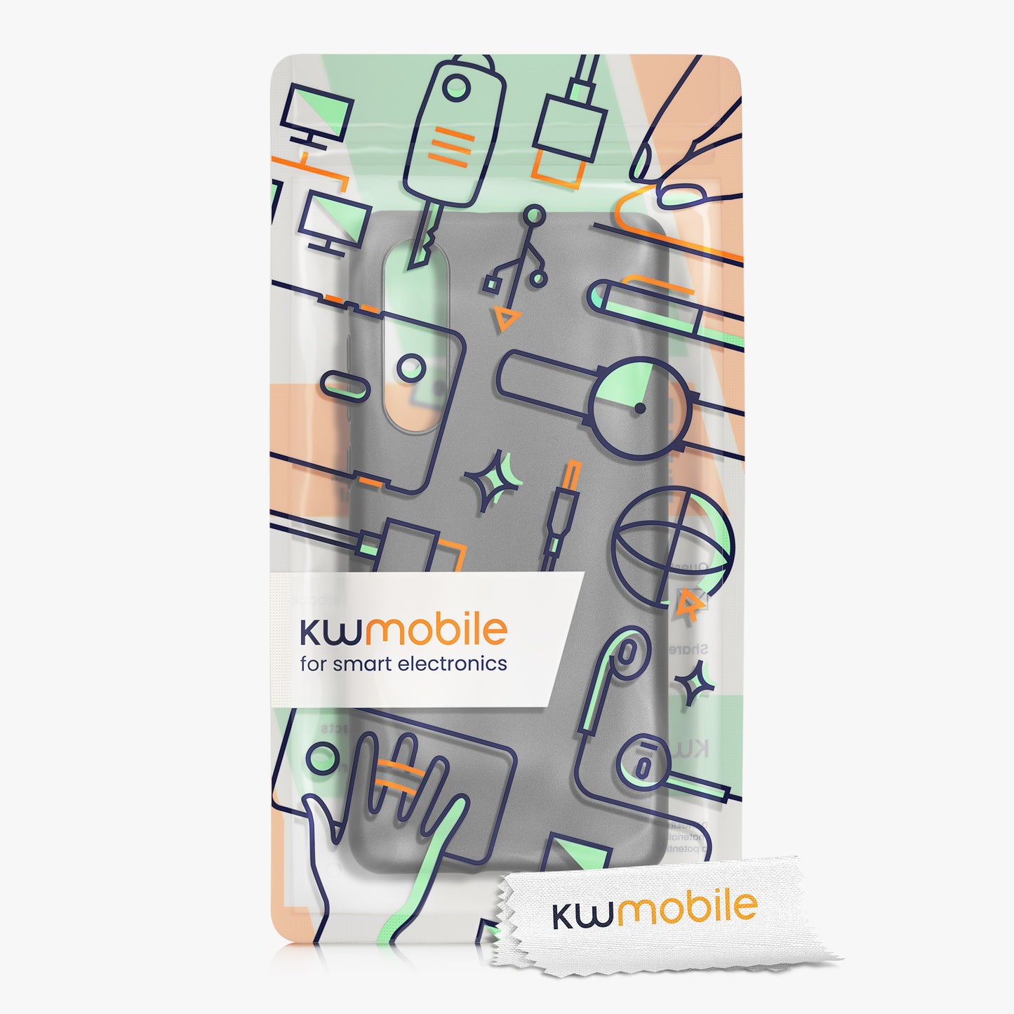 kwmobile Handyhülle für Huawei P30 Hülle - Silikon Case - Schutzhülle Cover