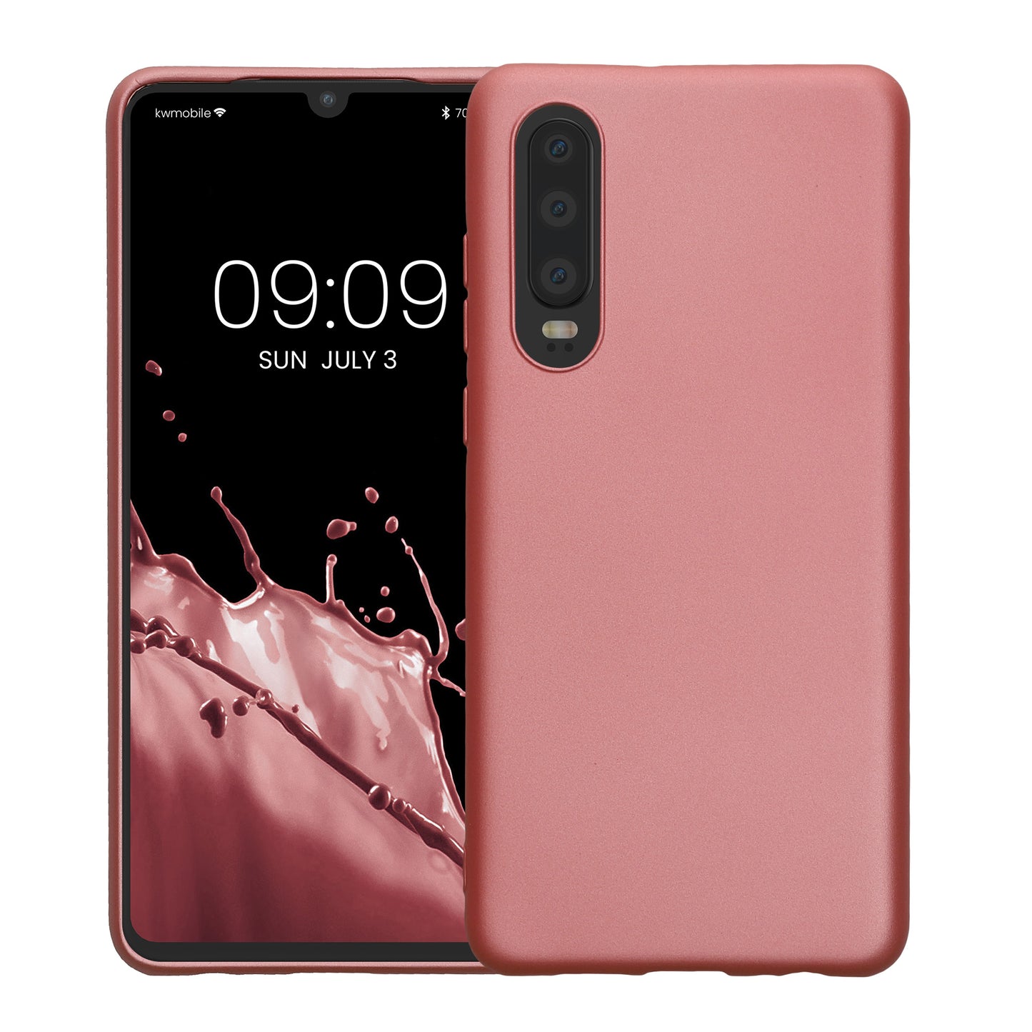 kwmobile Handyhülle für Huawei P30 Hülle - Silikon Case - Schutzhülle Cover