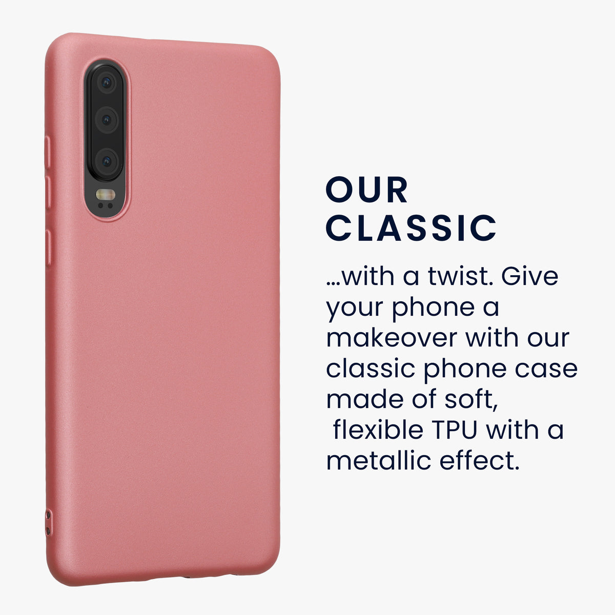kwmobile Handyhülle für Huawei P30 Hülle - Silikon Case - Schutzhülle Cover