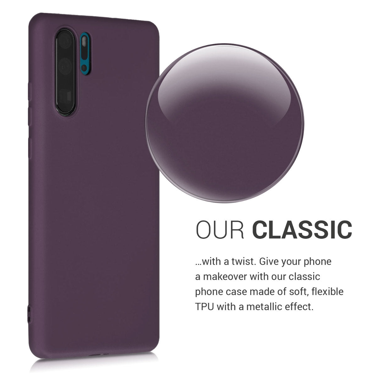 kwmobile Handyhülle für Huawei P30 Pro Hülle - Silikon Case schutzhülle Cover