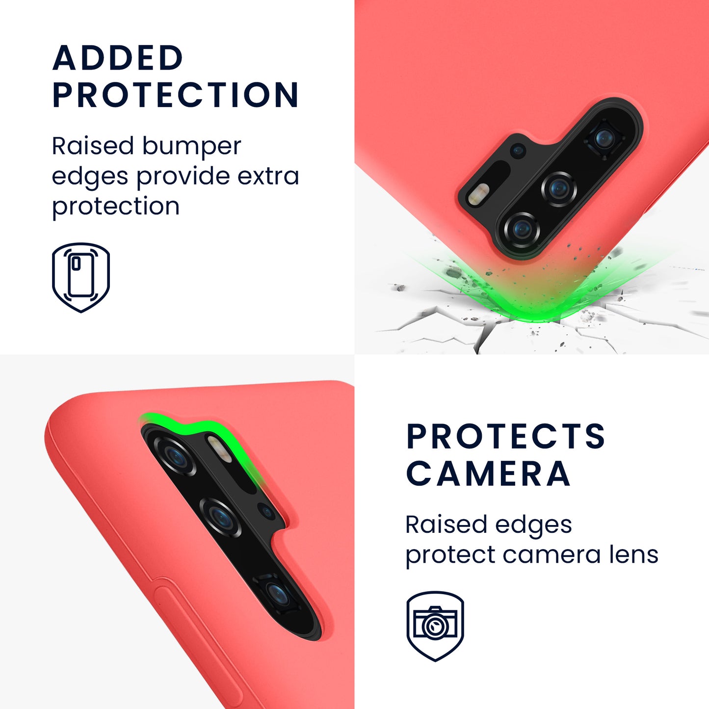 Huawei P30 Pro Silikon Handyhülle