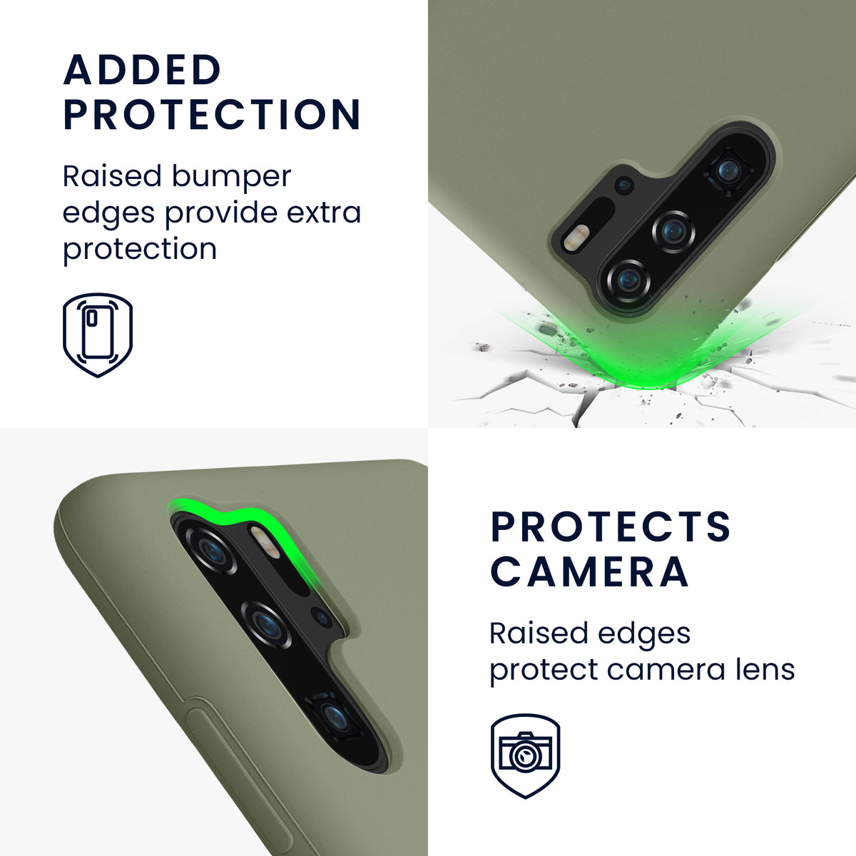Huawei P30 Pro Silikon Handyhülle