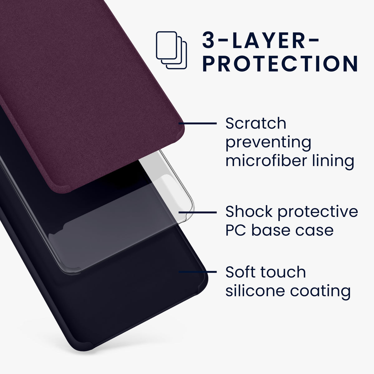 Huawei P30 Pro Silikon Handyhülle