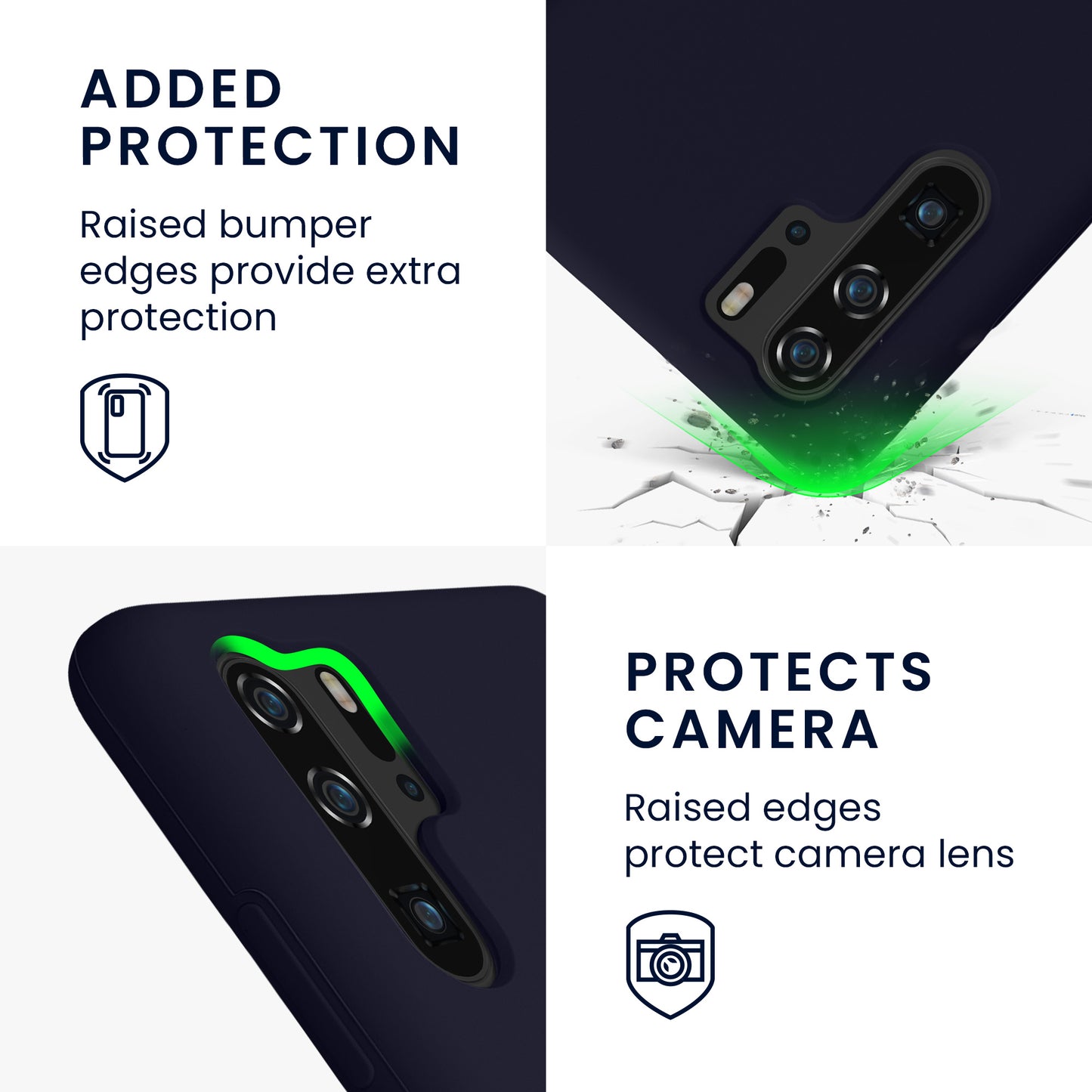 Huawei P30 Pro Silikon Handyhülle