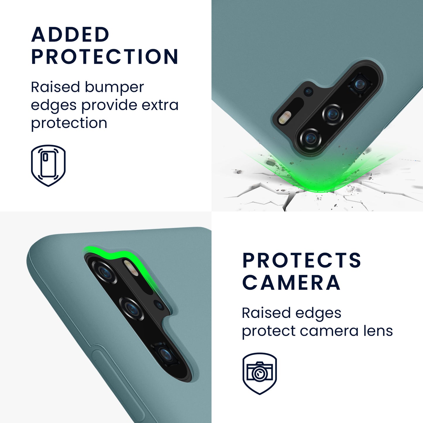 Huawei P30 Pro Silikon Handyhülle