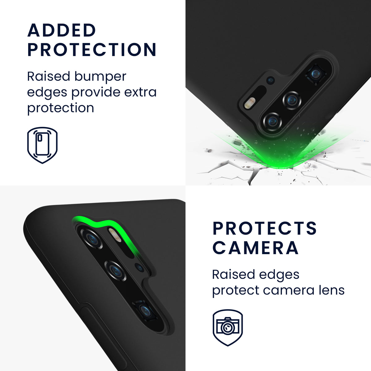 Huawei P30 Pro Silikon Handyhülle