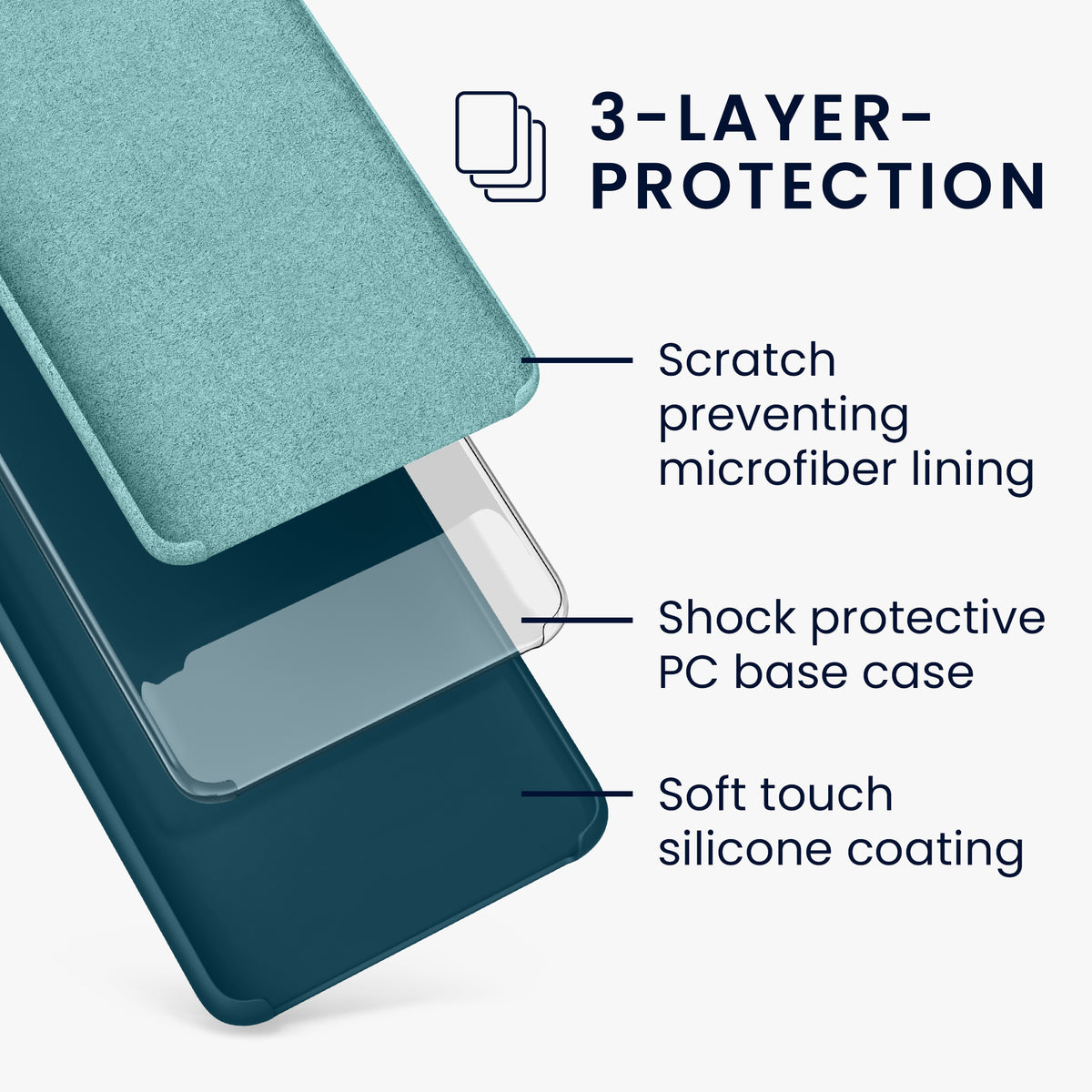Huawei P30 Pro Silikon Handyhülle