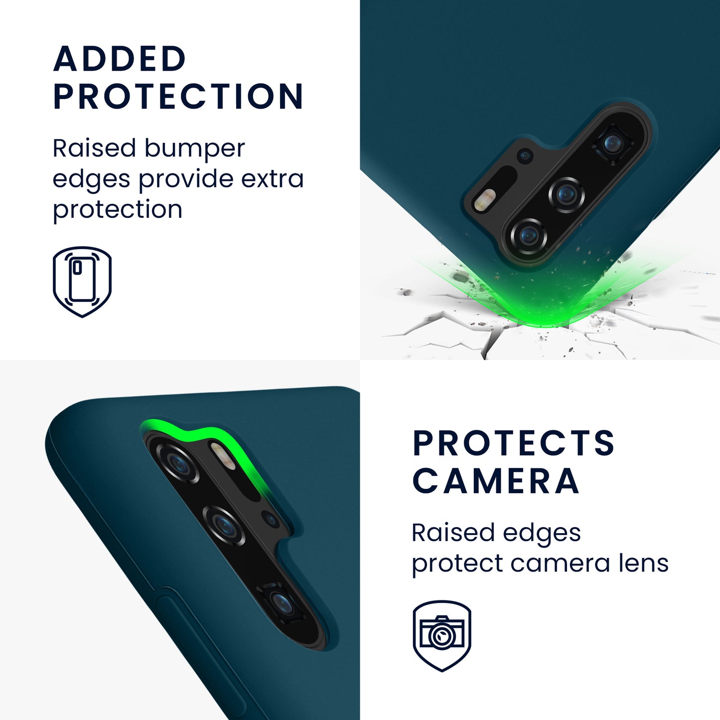 Huawei P30 Pro Silikon Handyhülle