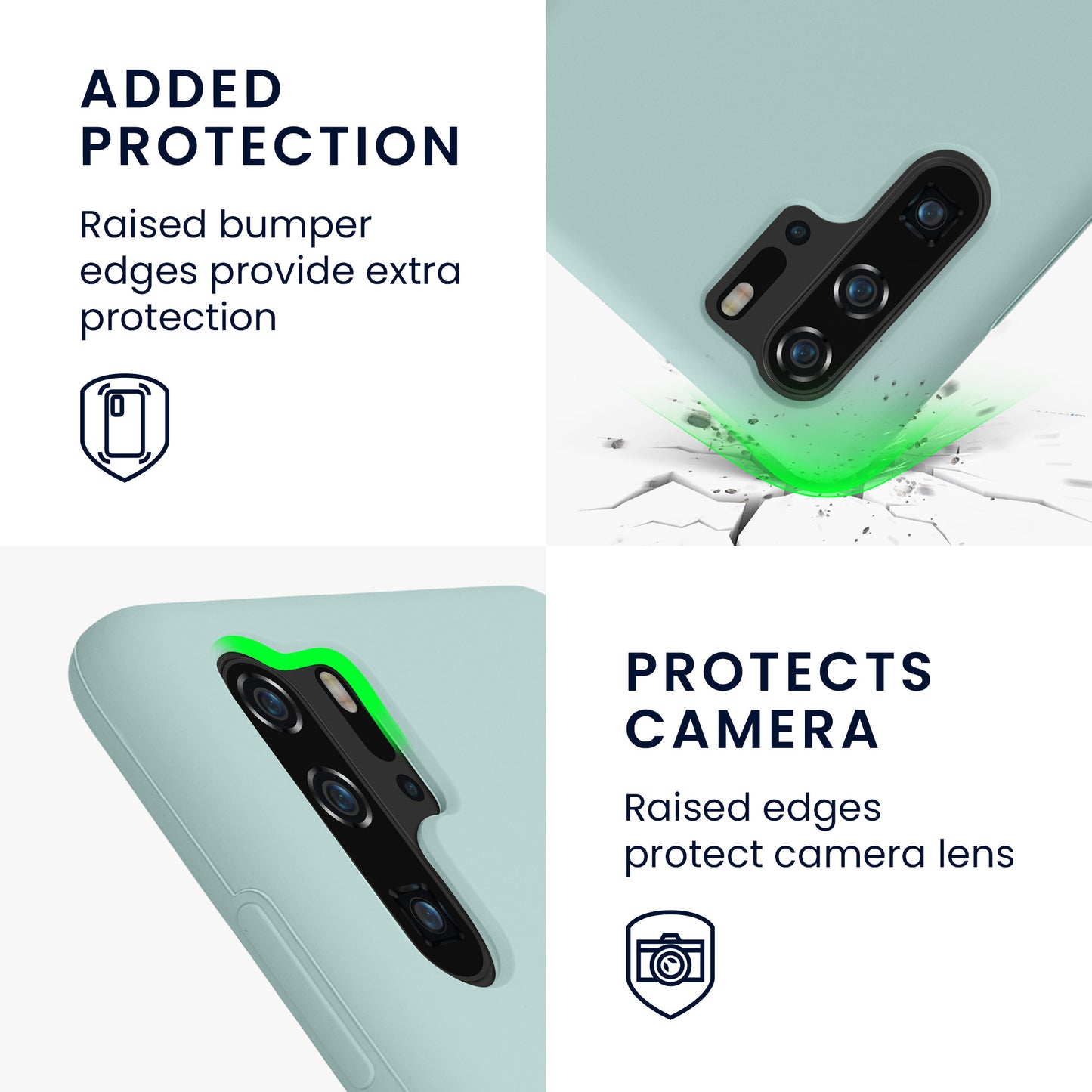 Huawei P30 Pro Silikon Handyhülle