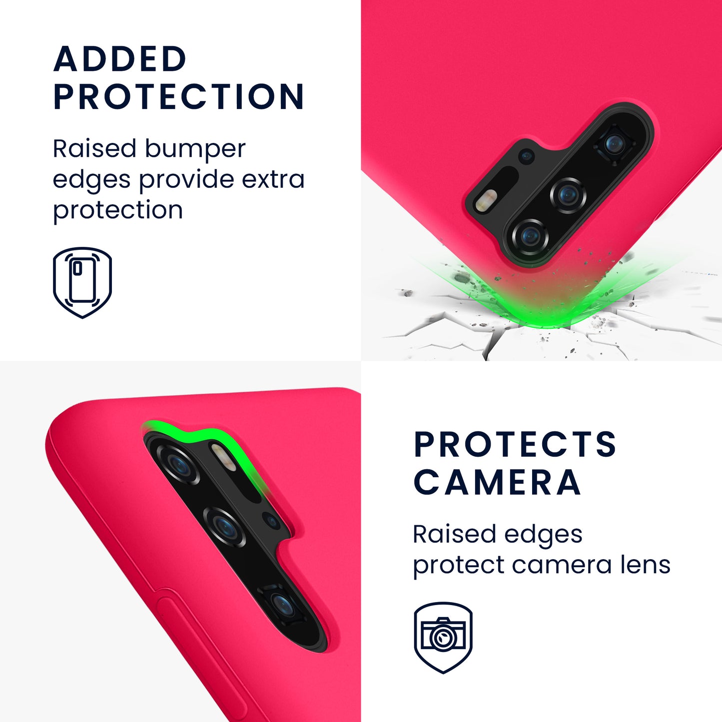 Huawei P30 Pro Silikon Handyhülle