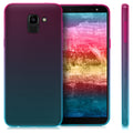 kwmobile Case kompatibel mit Samsung Galaxy J6 - Hülle Handy - Handyhülle Transparent
