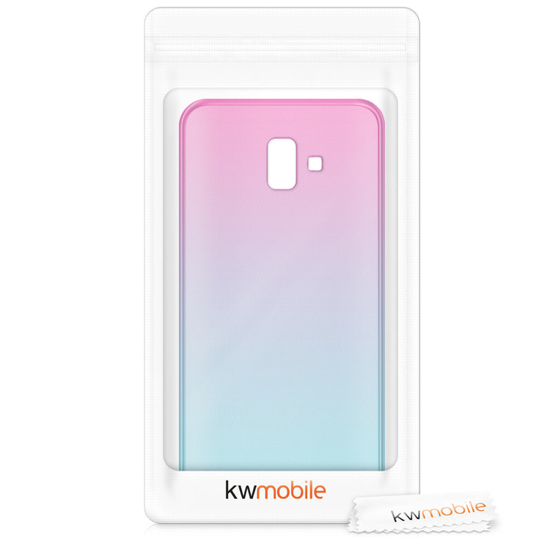 Samsung Galaxy J6+ / J6 Plus DUOS Handyhülle Regenbogen Farbverlauf