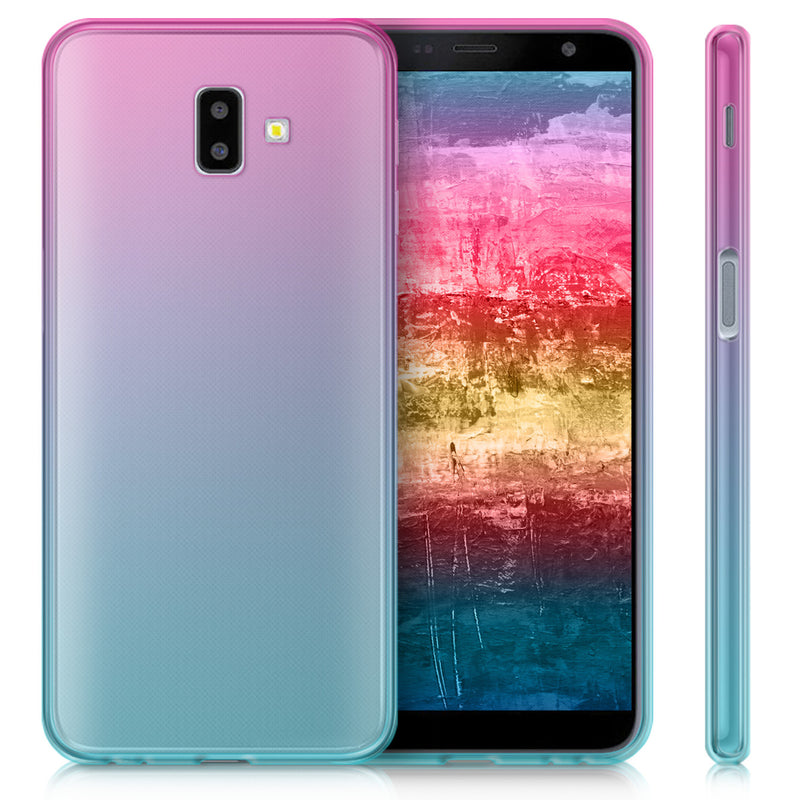 Samsung Galaxy J6+ / J6 Plus DUOS Handyhülle Regenbogen Farbverlauf